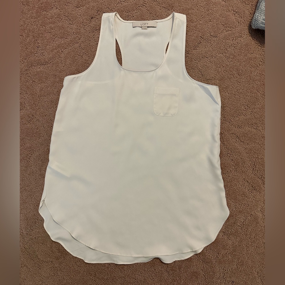Loft Polyester Sleeveless Blouse